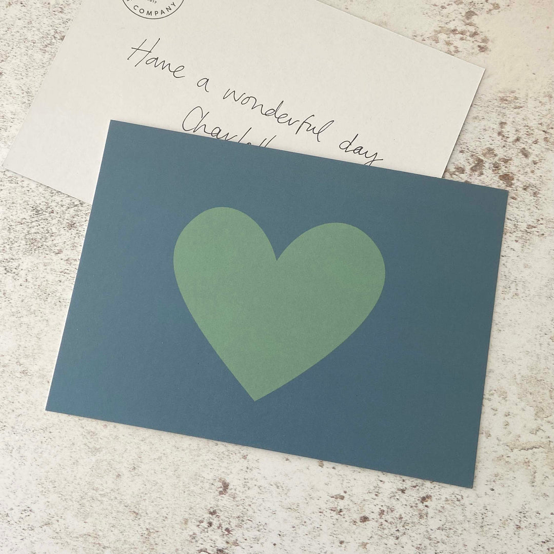 HEART Postcard - The Natural Gift Company