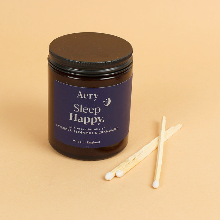 Sleep Happy Aromatherapy Jar Candle - Medium - The Natural Gift Company