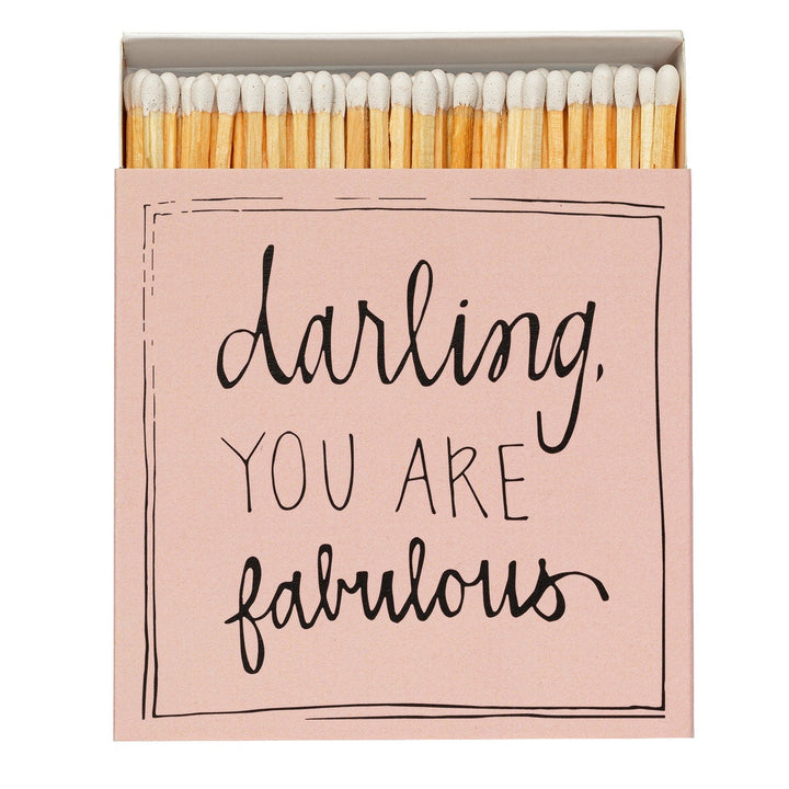 Square Matchbox - 125 Extra Long Matches