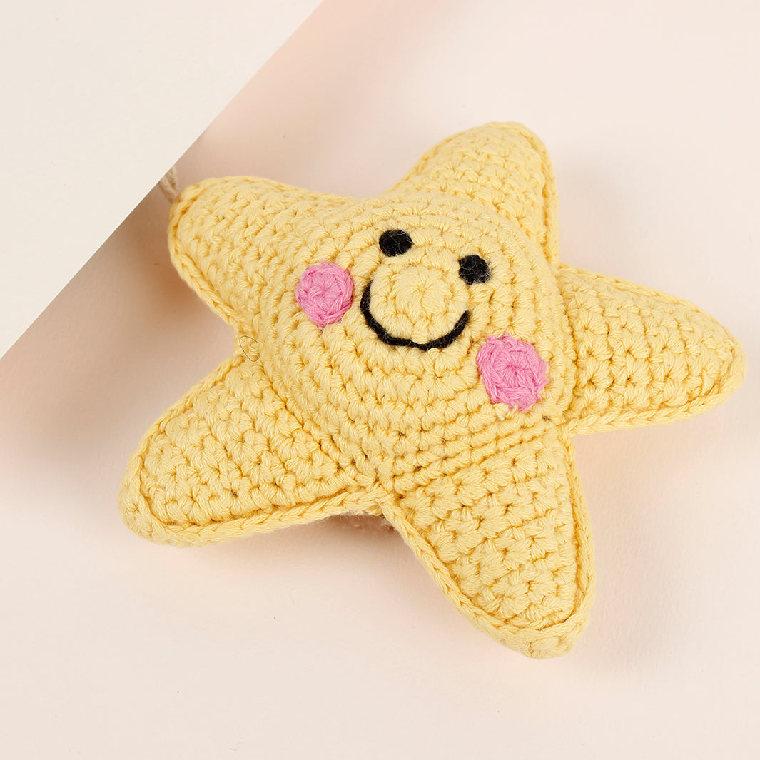 Crochet Friendly Star Rattle