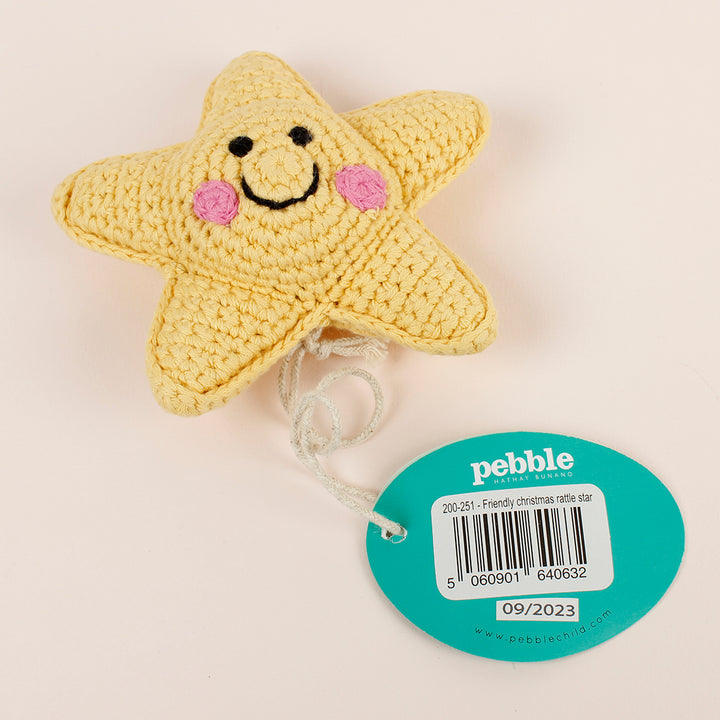 Crochet Friendly Star Rattle