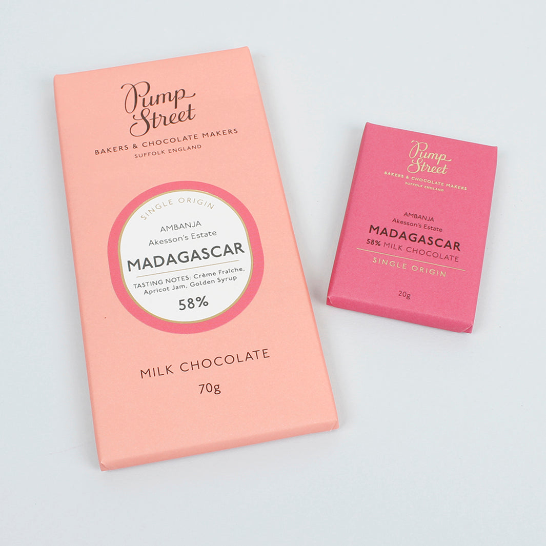 Madagascar Milk 58% Chocolate Bar