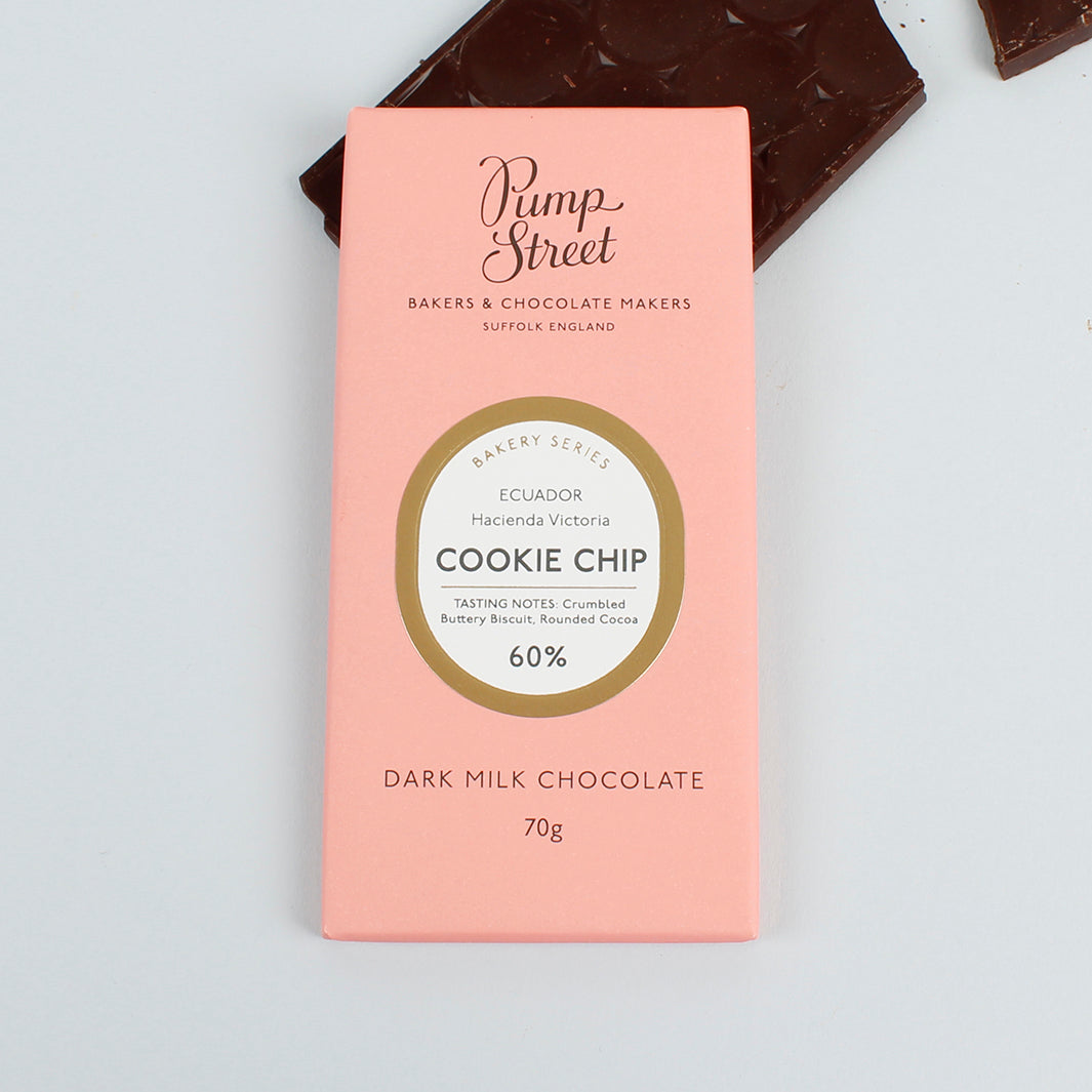Cookie Chip 60% Dark Milk Chocolate Bar