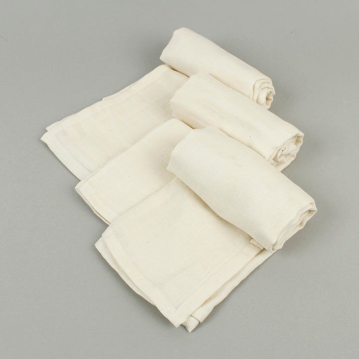Organic Cotton Muslin Cloths - Natural - SINGLE CLOTH - The Natural Gift Company