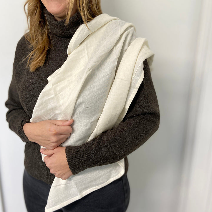 Organic Cotton Muslin Cloths - Natural - SINGLE CLOTH - The Natural Gift Company