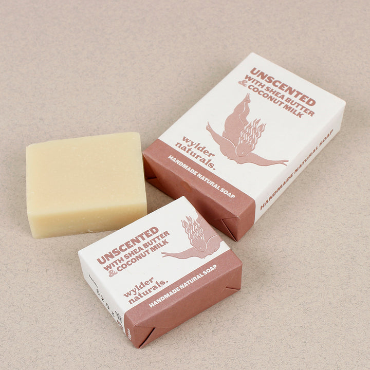 Natural Soap Bar - Unscented with Shea & Coconut - The Natural Gift Company
