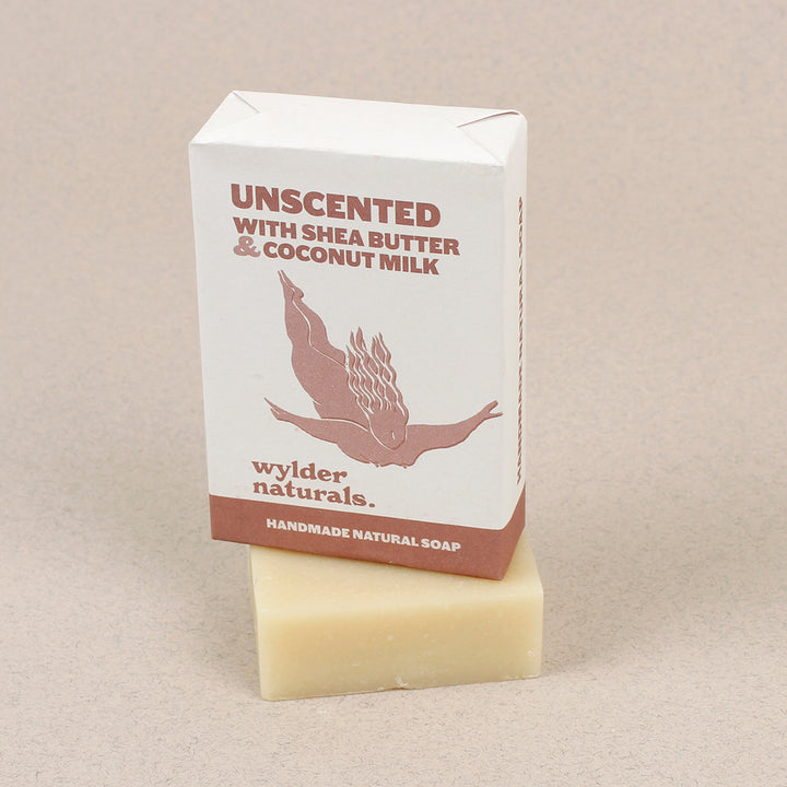 Natural Soap Bar - Unscented with Shea & Coconut - The Natural Gift Company