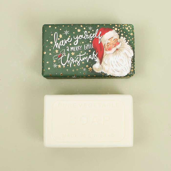 Santa Christmas Soap Bar