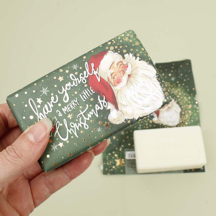 Santa Christmas Soap Bar