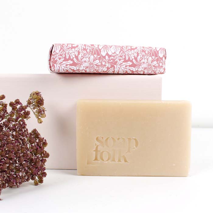 Rose Geranium Natural Soap Bar - The Natural Gift Company