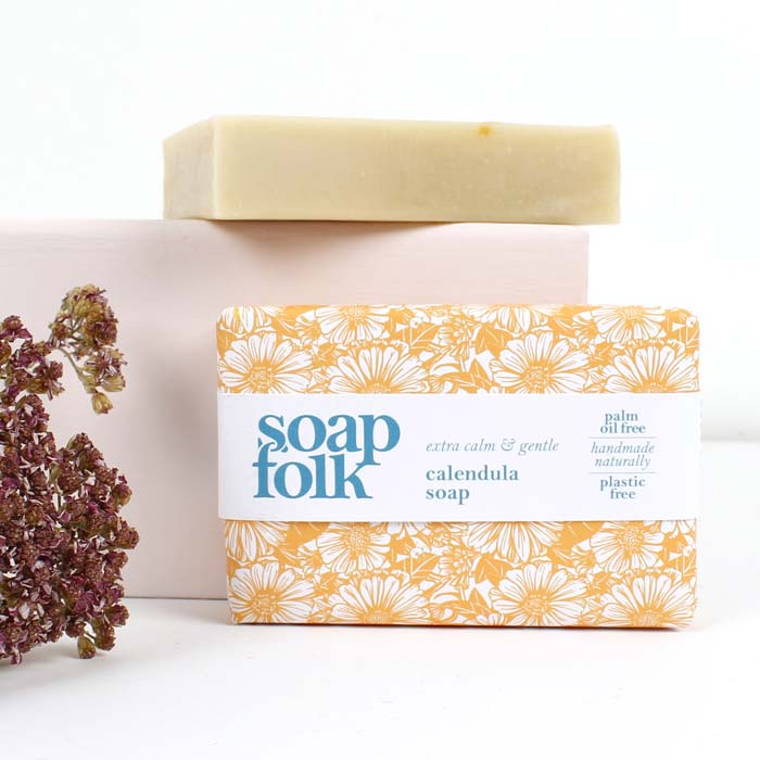 Calendula Natural Soap Bar - The Natural Gift Company