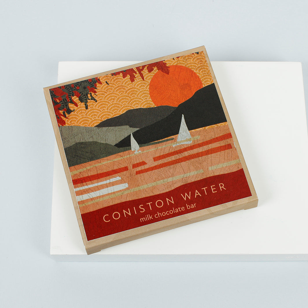 The Northern Line: Coniston Water - Milk Chocolate Bar - The Natural Gift Company