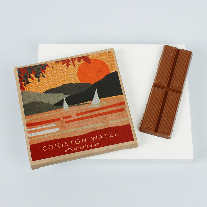 The Northern Line: Coniston Water - Milk Chocolate Bar - The Natural Gift Company