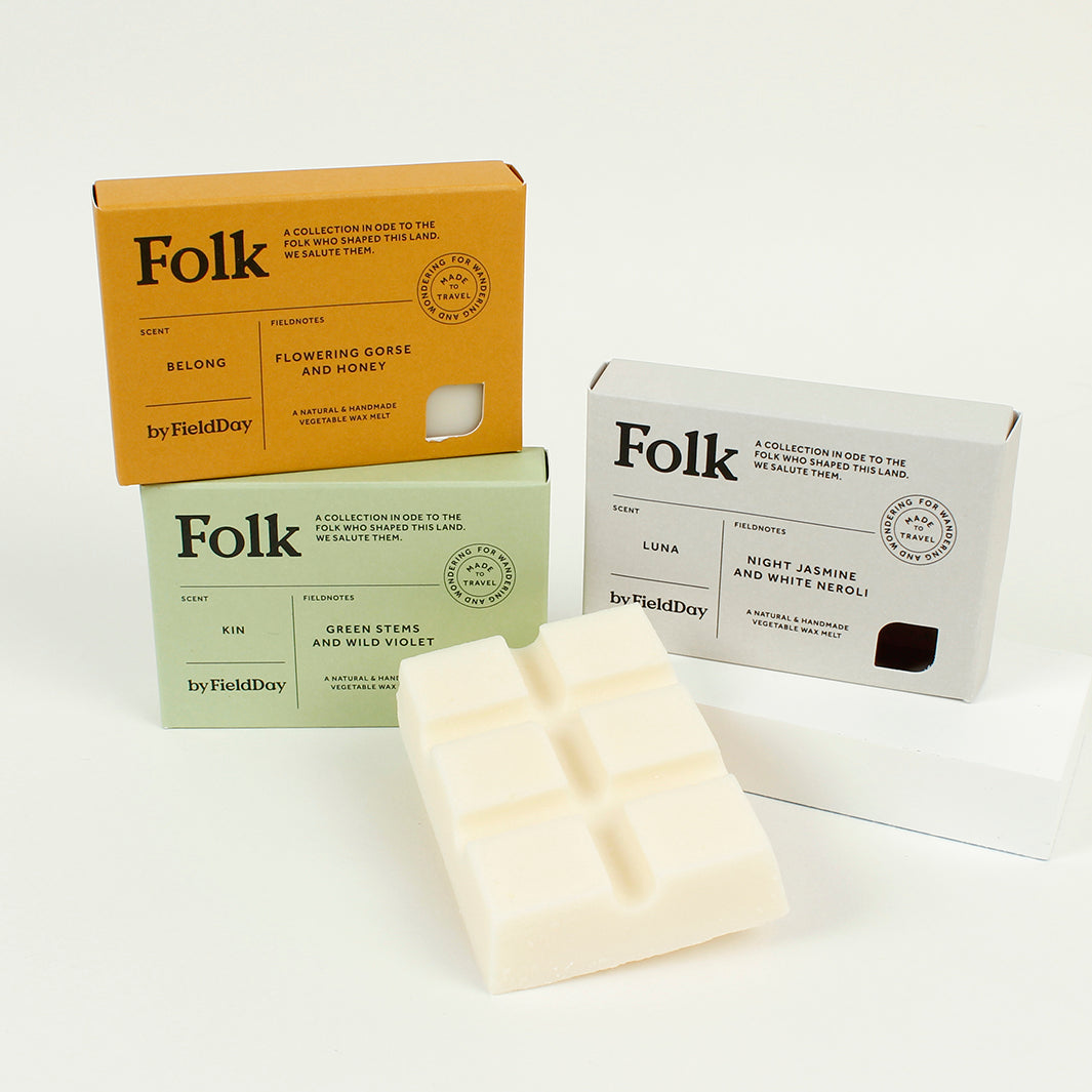 Folk Vegetable Wax Melts - Pack of 6 - The Natural Gift Company