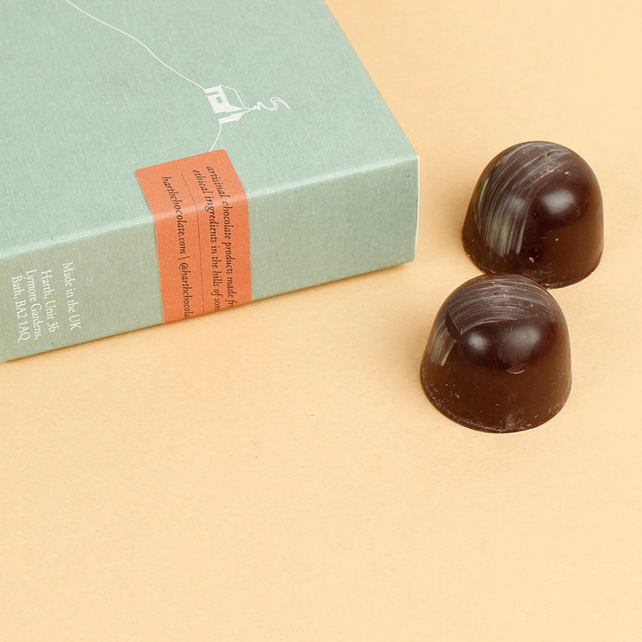 Dark Chocolate Hazelnut Truffles - Box of 6