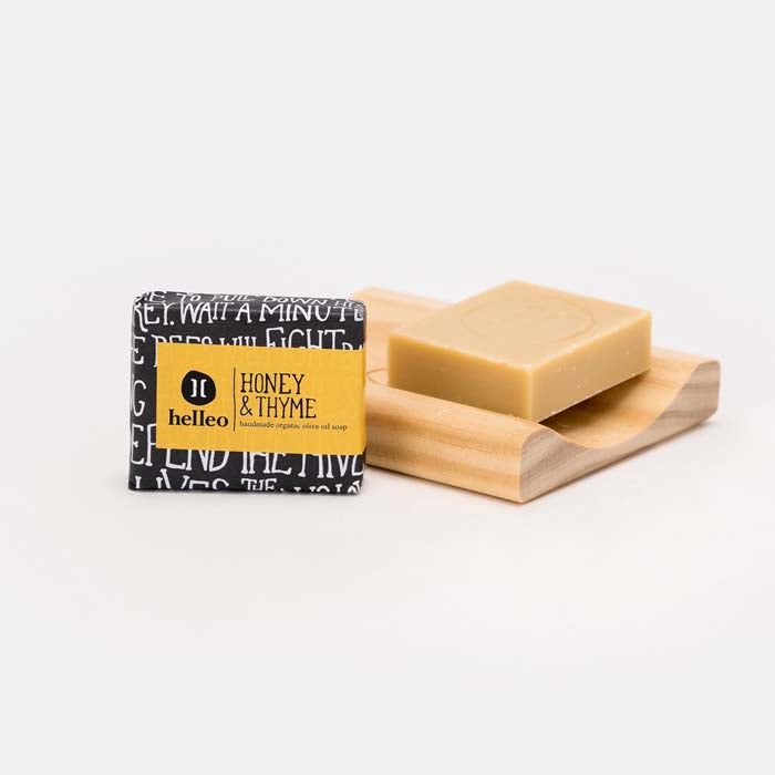 Mini Honey & Thyme Olive Oil Soap - The Natural Gift Company