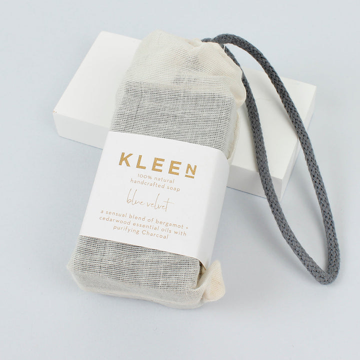 Blue Velvet Soap On A Rope - The Natural Gift Company