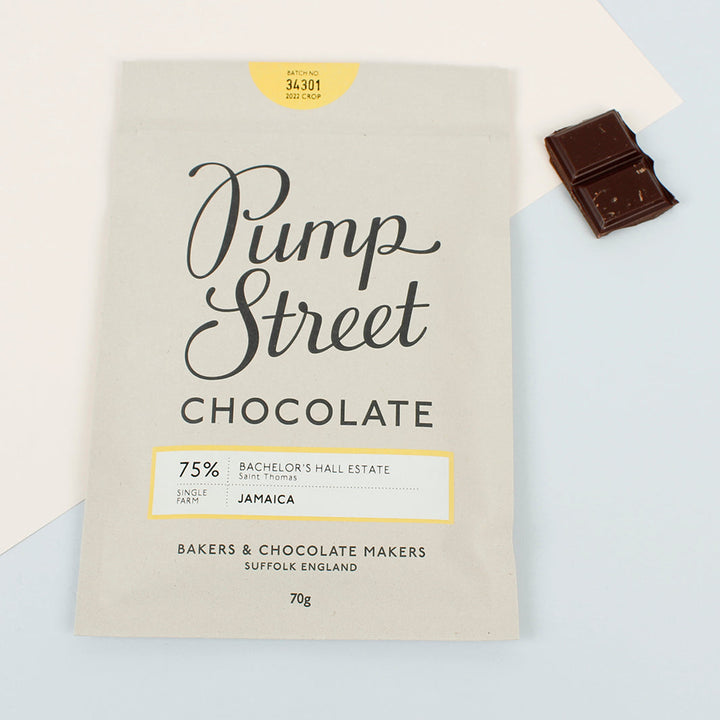 Jamaica 75% Dark Chocolate Bar - The Natural Gift Company