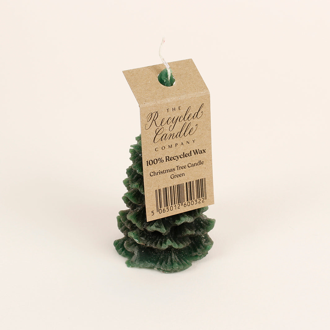 Nordic Spruce & Holly Christmas Tree Candle