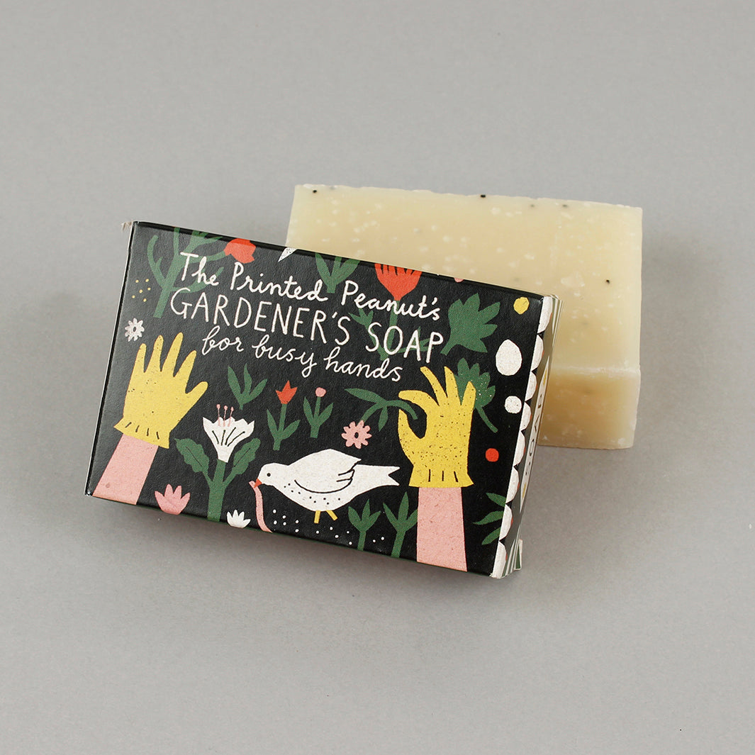 Gardener's Poppyseed & Peppermint Soap Bar - The Natural Gift Company